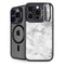 Silver Marble iPhone 16 Pro Kickstand Case